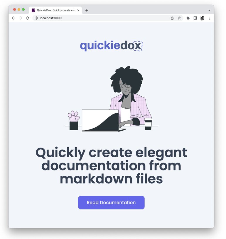 QuickieDox Homepage